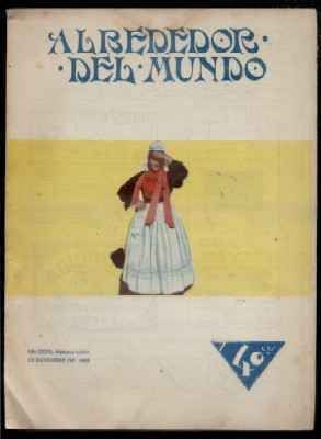 ALREDEDOR DEL MUNDO. AÑO XXVII. NUMERO 1382. 12 DE DICIEMBRE DE 1925.