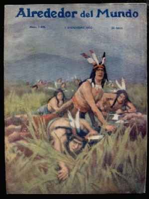 ALREDEDOR DEL MUNDO. AÑO XXV. NUMERO 1276. 1 DE DICIEMBRE DE 1923.