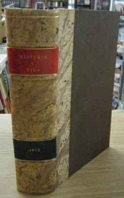 REVISTA HISTORIA Y VIDA. AÑO 1972. DEL N.º46 AL 57. 12 REVISTAS