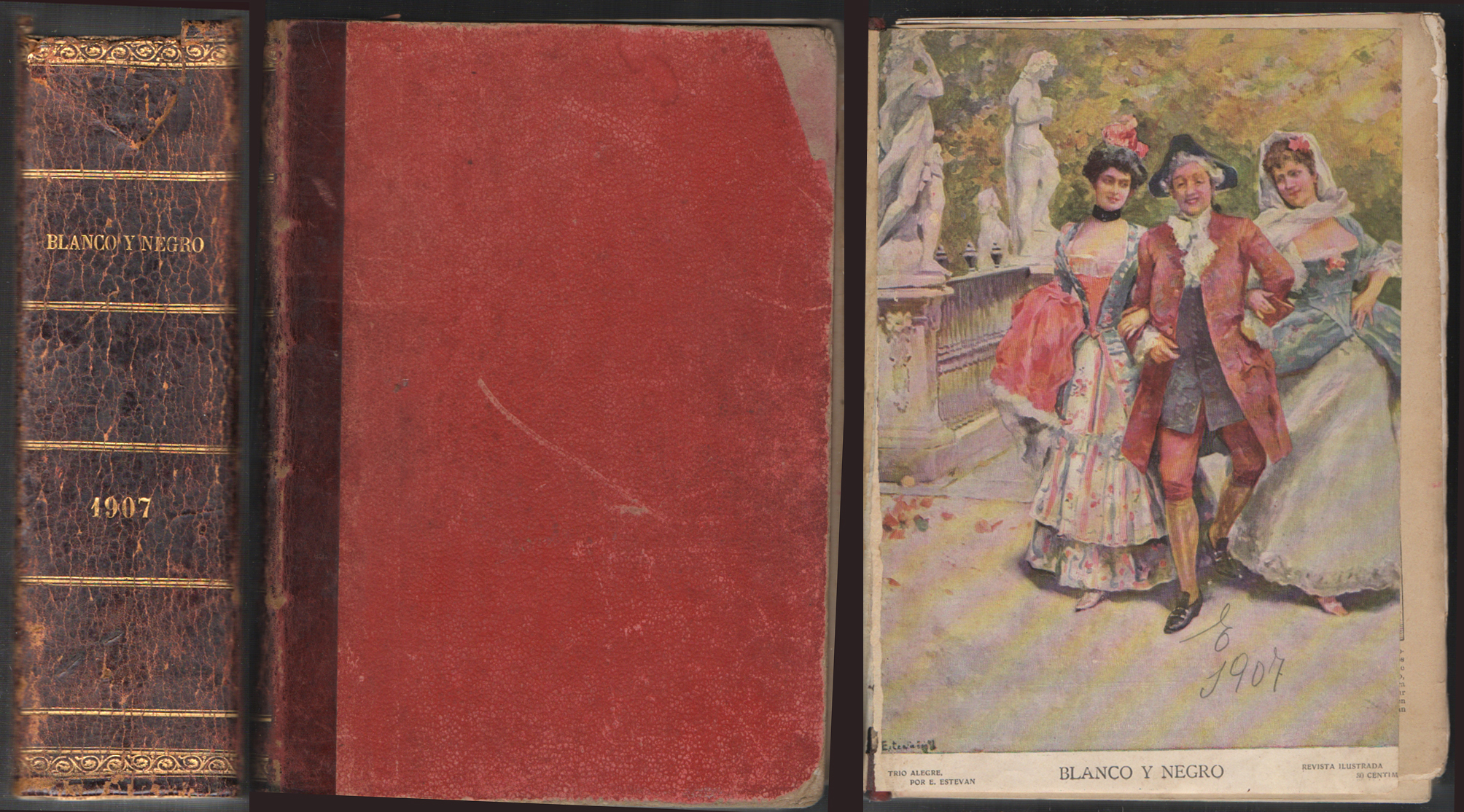 REVISTA ILUSTRADA BLANCO Y NEGRO. AÑO 1907.