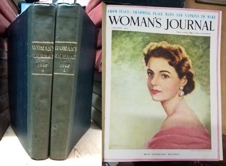 REVISTA WOMAN'S JOURNAL. AÑO 1957. DOS TOMOS.