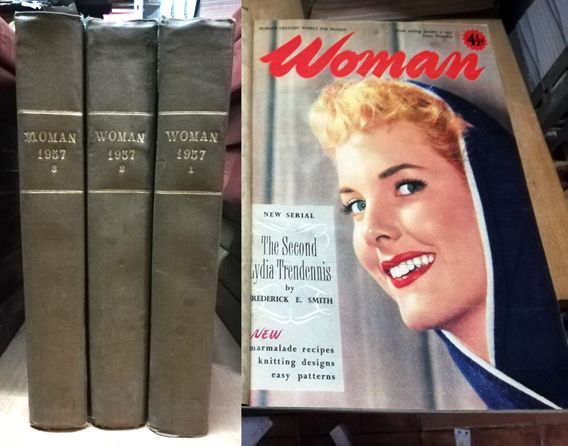 REVISTA WOMAN'S JOURNAL. AÑO 1957. TRES TOMOS AÑO COMPLETO.