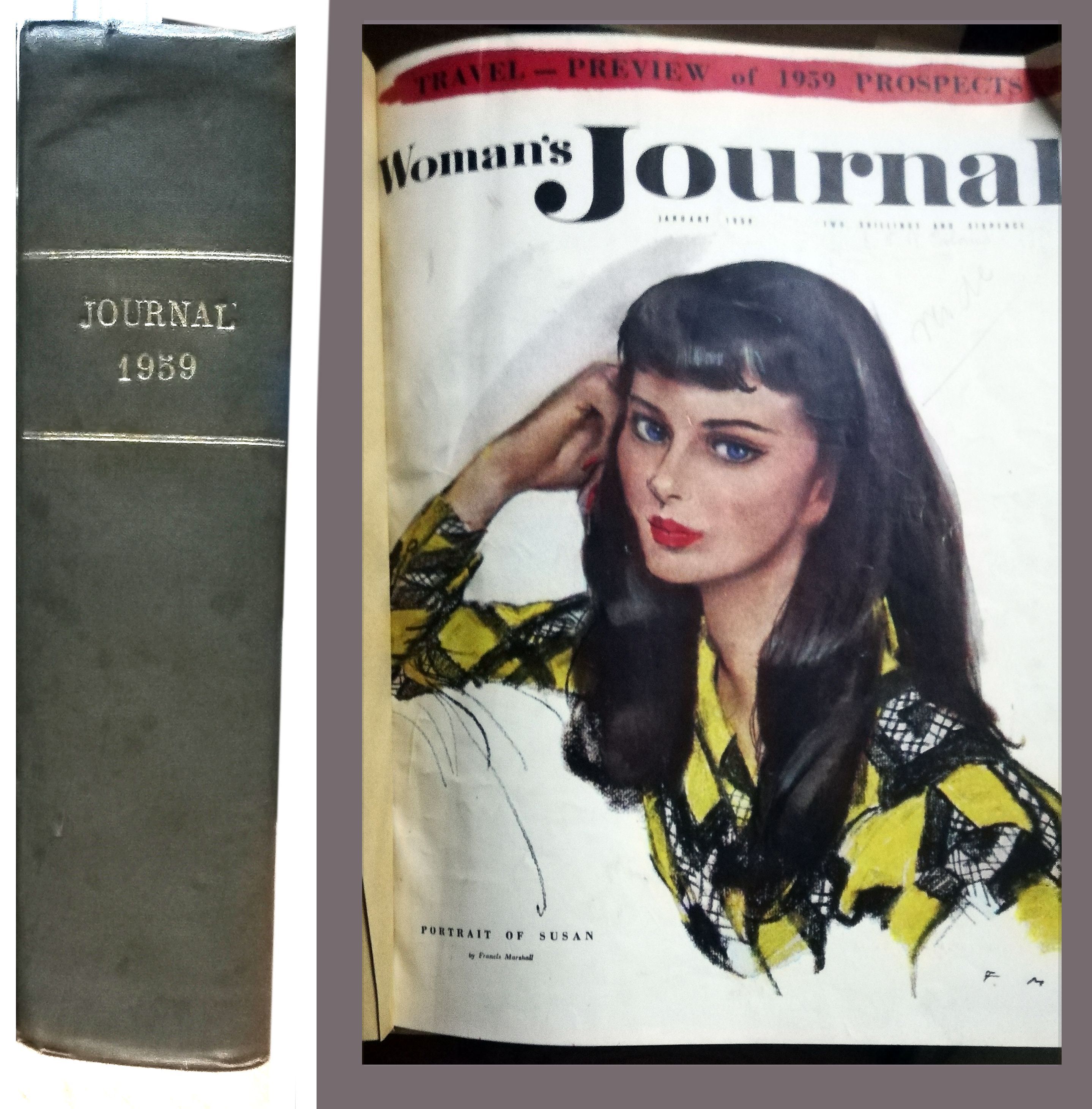 REVISTA WOMAN'S JOURNAL. AÑO 1959. 1 TOMO.