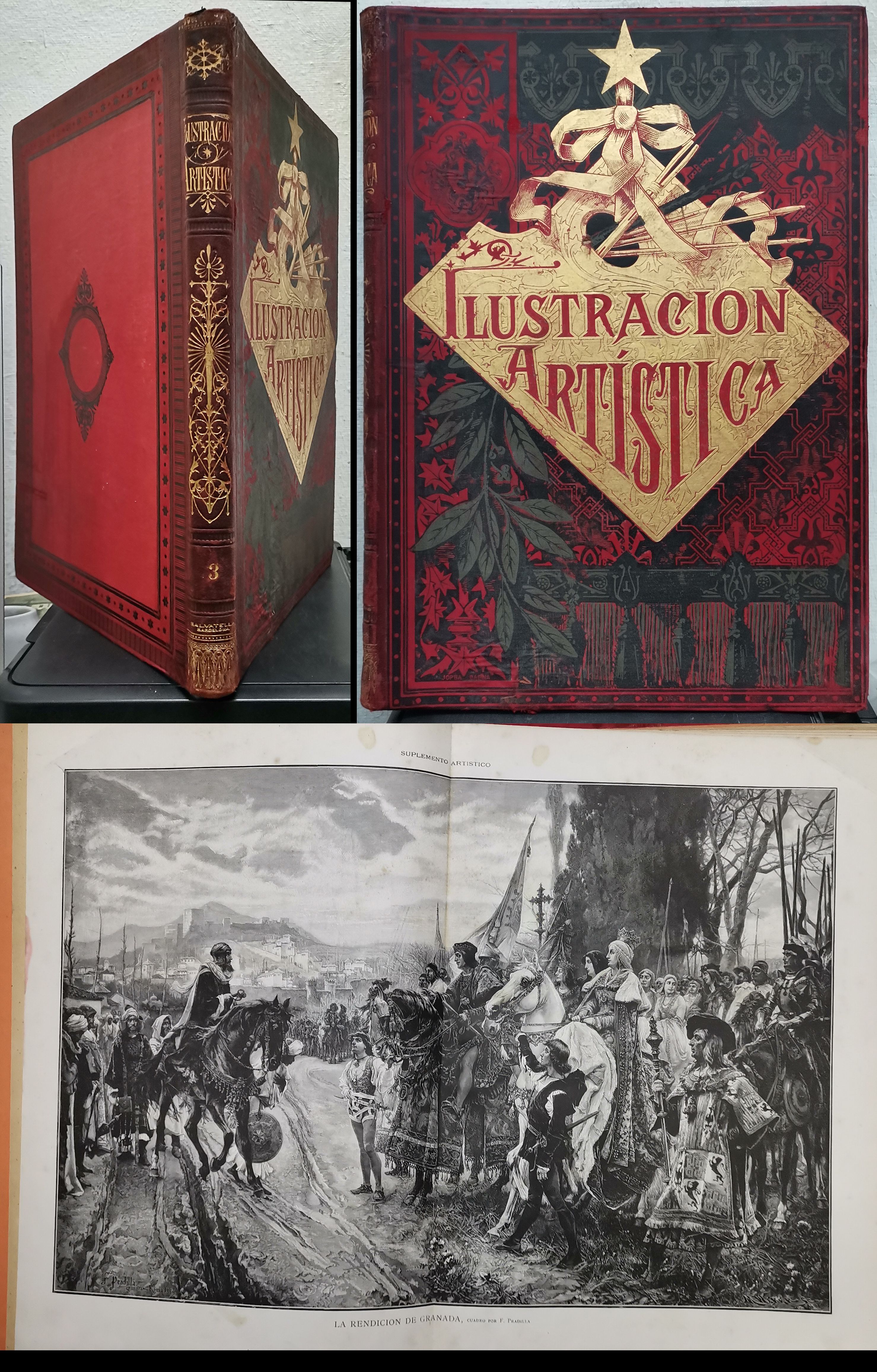 LA ILUSTRACION ARTISTICA - SUPLEMENTO ARTISTICO TOMO 3