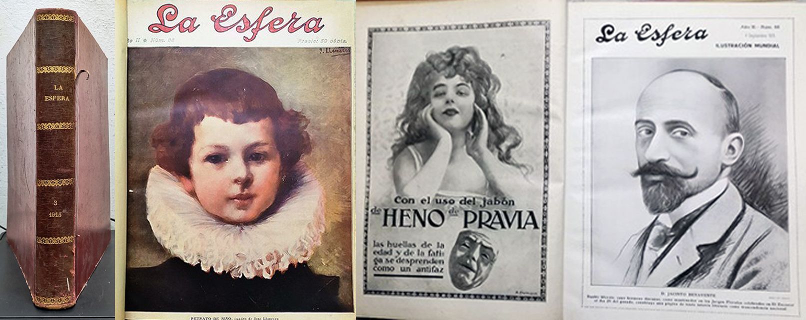 REVISTA LA ESFERA SEGUNDO SEMESTRE DE 1915 Nº 88 A LA 104 (UN TOMO)
