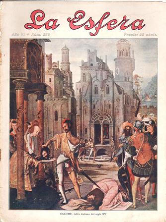REVISTA ILUSTRADA LA ESFERA (ILUSTRACION MUNDIAL) AÑO VI NUM. 269 AÑO 1919