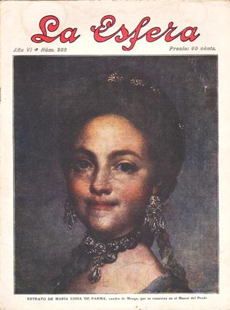 REVISTA ILUSTRADA LA ESFERA (ILUSTRACION MUNDIAL) AÑO VI NUM. 288 AÑO 1919