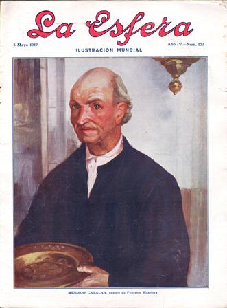 REVISTA ILUSTRADA LA ESFERA (ILUSTRACION MUNDIAL) AÑO IV NUM. 175 AÑO 1917