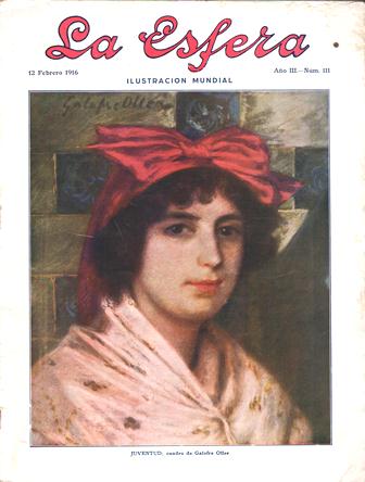 REVISTA ILUSTRADA LA ESFERA (ILUSTRACION MUNDIAL) AÑO III NUM. 111 AÑO 1916