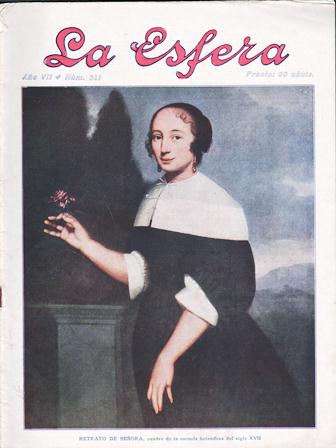 REVISTA ILUSTRADA LA ESFERA (ILUSTRACION MUNDIAL) AÑO VII NUM. 321 AÑO 1920