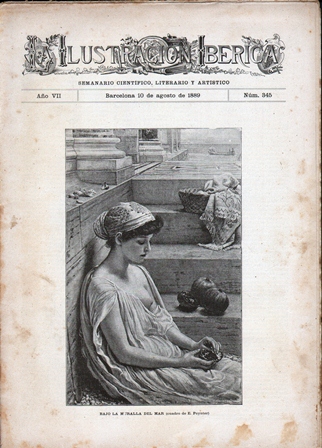 LA ILUSTRACION IBERICA - AÑO VII - 10 AGOSTO 1889 - Nº 345