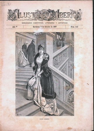 LA ILUSTRACION IBERICA - AÑO V - 8 OCTUBRE 1887 - Nº 249