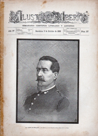 LA ILUSTRACION IBERICA - AÑO IV - 9 OCTUBRE 1886 - Nº 197