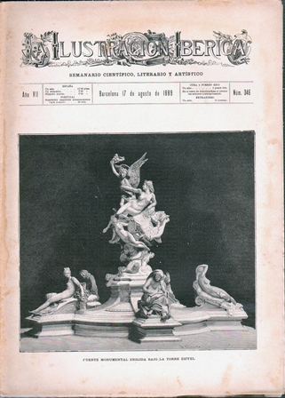LA ILUSTRACION IBERICA - AÑO VII - 17 AGOSTO 1889 - Nº 346