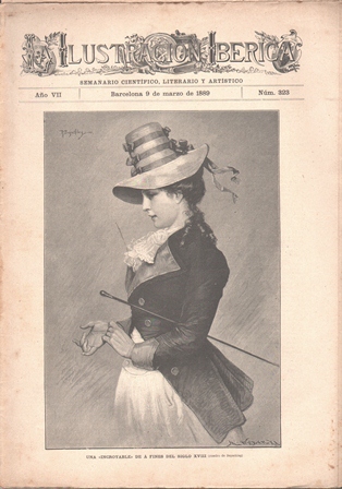 LA ILUSTRACION IBERICA - AÑO VII - 9 MARZO 1889 - Nº 323