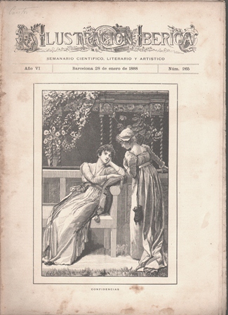 LA ILUSTRACION IBERICA - AÑO VI - 28 ENERO 1888 - Nº 265
