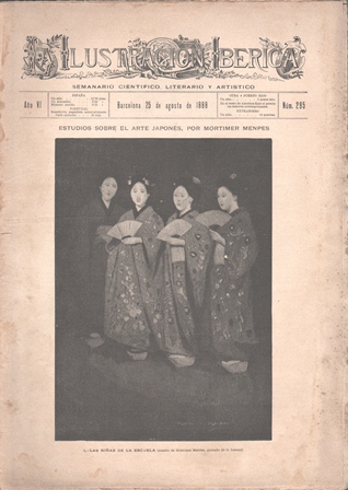 LA ILUSTRACION IBERICA - AÑO VI - 25 AGOSTO 1888 - Nº 295