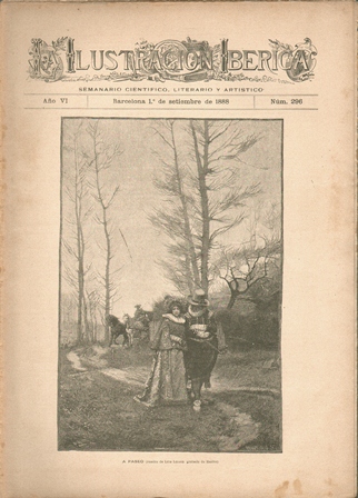 LA ILUSTRACION IBERICA - AÑO VI - 1 SETIEMBRE 1888 - Nº 296
