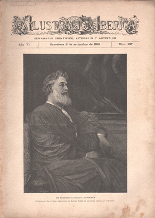 LA ILUSTRACION IBERICA - AÑO VI - 8 SETIEMBRE 1888 - Nº 297