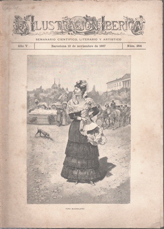 LA ILUSTRACION IBERICA - AÑO V - 12 NOVIEMBRE 1887 - Nº 254