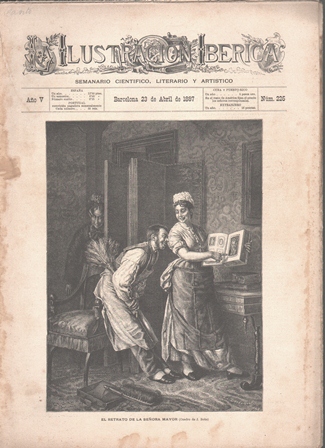 LA ILUSTRACION IBERICA - AÑO V - 23 ABRIL 1887 - Nº 225