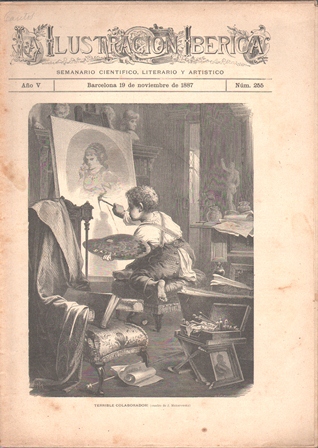 LA ILUSTRACION IBERICA - AÑO V -  19 NOVIEMBRE 1887 - Nº 255