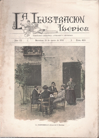 LA ILUSTRACION IBERICA - AÑO IX - 21 MARZO 1891 - Nº 429