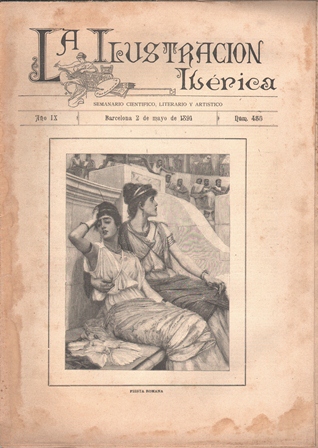 LA ILUSTRACION IBERICA - AÑO IX - 2 MAYO 1891 - Nº 435