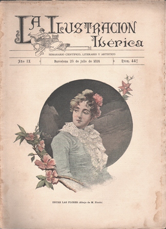 LA ILUSTRACION IBERICA - AÑO IX - 25 JULIO 1891 - Nº 447
