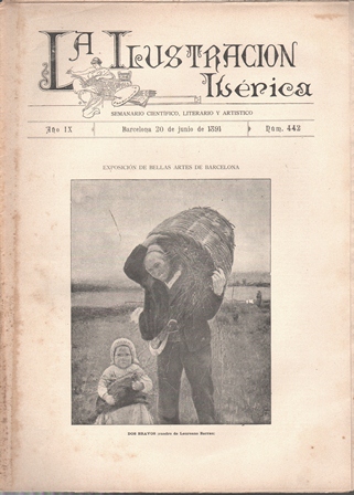 LA ILUSTRACION IBERICA - AÑO IX - 20 JUNIO 1891 - Nº 442