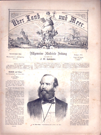 UBER LAND UND MEER - ALLGEMEINE ILLUSTRIRTE ZEITUNG - STUTTGART 1877 Nº 51