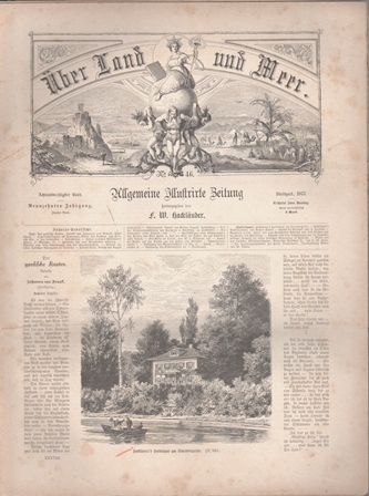 UBER LAND UND MEER - ALLGEMEINE ILLUSTRIRTE ZEITUNG - STUTTGART 1877 Nº 46