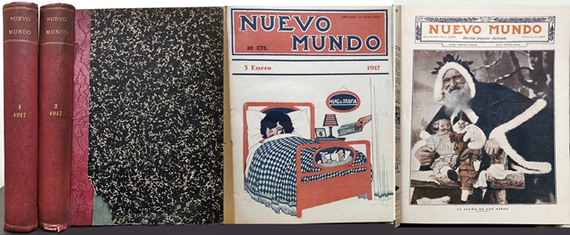 REVISTA NUEVO MUNDO AÑO 1917 Nº 1200 A 1251 - 2 TOMOS