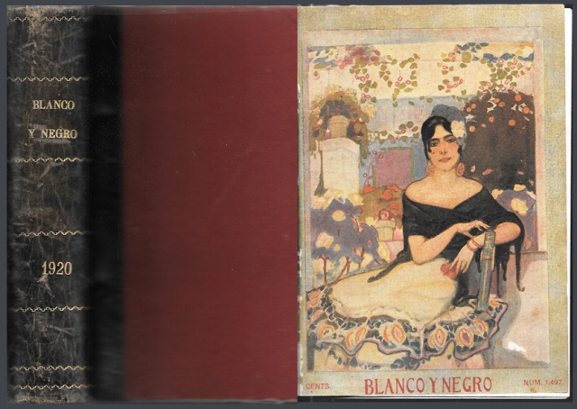REVISTA BLANCO Y NEGRO 1 TOMO AÑO 1920 COMPLETO Nº 1497 AL 1545
