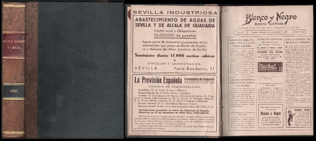 REVISTA BLANCO Y NEGRO AÑO 1936