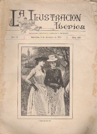 LA ILUSTRACION IBERICA - AÑO IX - 5 DICIEMBRE 1891 - Nº 466