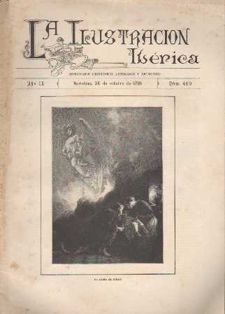 LA ILUSTRACION IBERICA - AÑO IX - 24 OCTUBRE 1891 - Nº 460