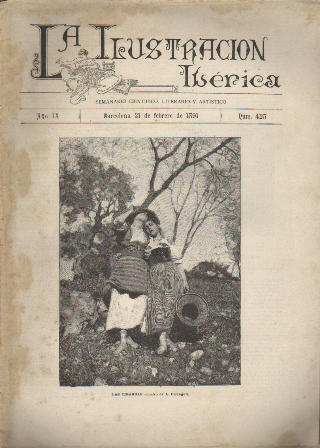 LA ILUSTRACION IBERICA - AÑO IX - 21 FEBRERO 1891 - Nº 425