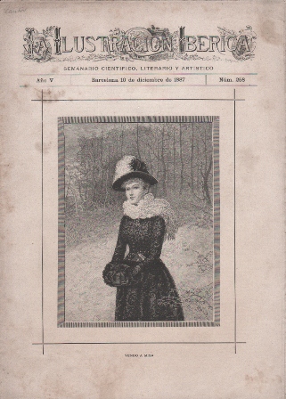 LA ILUSTRACION IBERICA - AÑO V - 10 DICIEMBRE 1887 - Nº 258