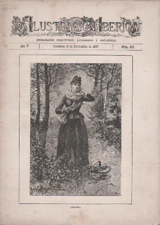 LA ILUSTRACION IBERICA - AÑO V - 10 NOVIEMBRE 1887 - Nº 253