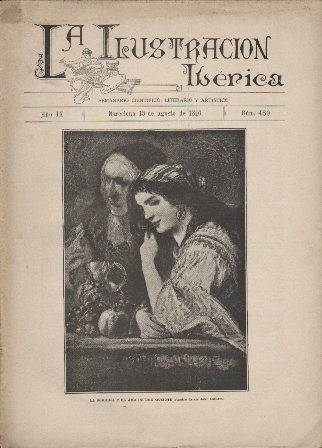 LA ILUSTRACION IBERICA - AÑO IX - 15 AGOSTO 1891 - Nº 450