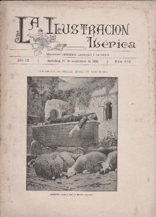 LA ILUSTRACION IBERICA - AÑO IX - 19 SEPTIEMBRE 1891 - Nº 455