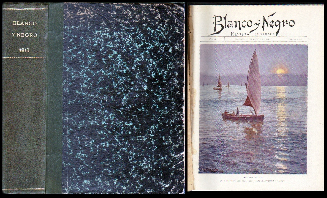 REVISTA BLANCO Y NEGRO 1913-1914 AÑO 23 AGOSTO FEBRERO 27 REVISTAS Nº 1161 AL 1188