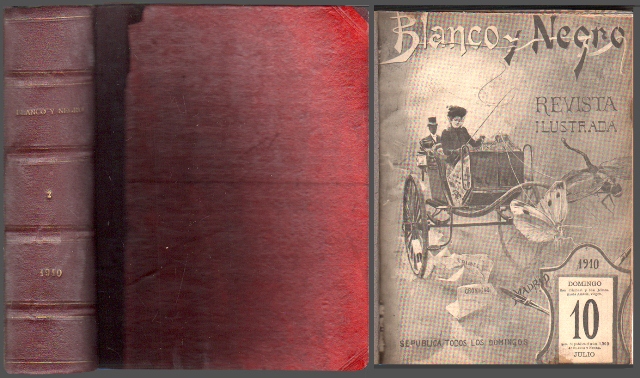 REVISTA BLANCO Y NEGRO 1910 REVISTAS Nº 1000 AL 1024