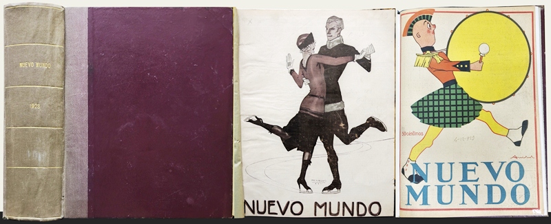 REVISTA NUEVO MUNDO Nº 1511 AL 1562 AÑO 1913 COMPLETO EN UN TOMO