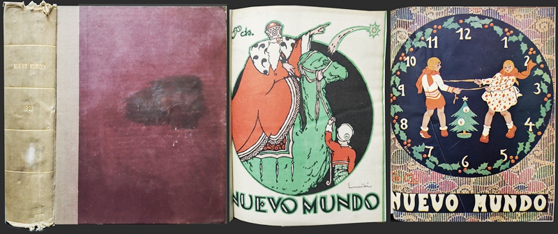 REVISTA NUEVO MUNDO Nº 1720 AL 1771 AÑO 1927 FALTA EL Nº 1749