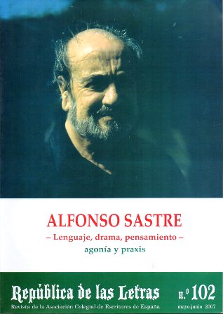 REVISTA REPUBLICA DE LAS LETRAS Nº 102 ASOCIACION COLEGIAL DE ESCRITORES AÑO 2007
