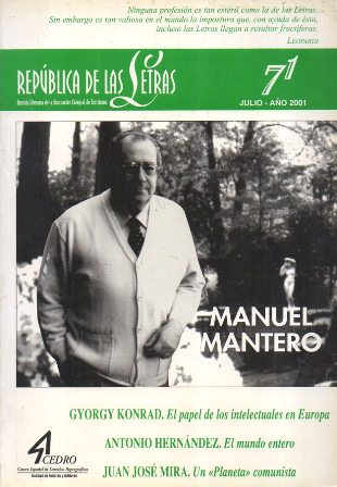 REVISTA REPUBLICA DE LAS LETRAS Nº 71 - JULIO AÑO 2001