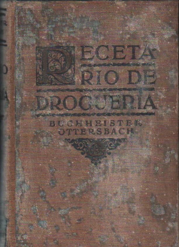 RECETARIO DE DROGUERÍA