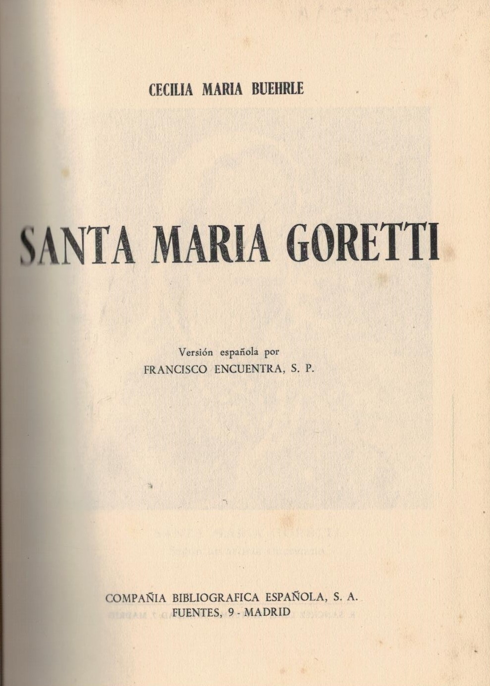 SANTA MARIA GORETTI